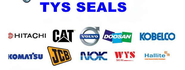 NBR Excavator Hydraulic Oil Seals Boom Arm Bucket Cylinder Seal Kit PC120