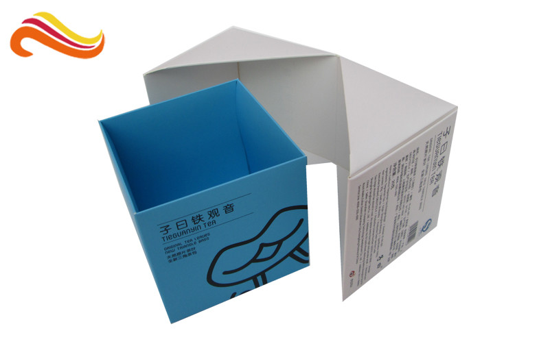 Black Custom Paper Packaging Box , Custom Printed Gift Boxes For Perfume Bottle