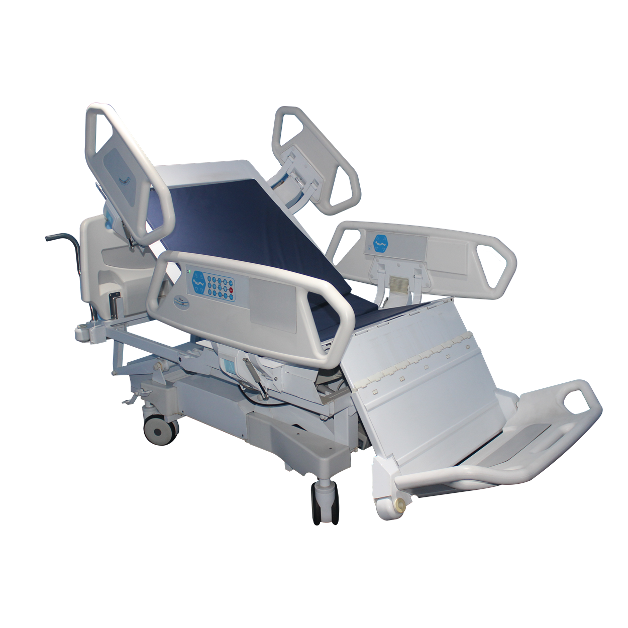 500H Manually Power Electric Icu Hospital Bed For Patient ODM