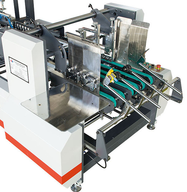 Four Hex Box Auto Folder Gluer Machine High Speed ISO JH-850
