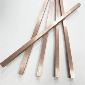 China ISO14001 75WCu Bright Surface Copper Tungsten Bar on sale