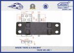 OEM Cast Steel Railroad Tie Plates For Rail Construction , Rail Base Plate