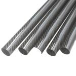 Production Leadtime 35-45 Days 40mm OD Round Carbon Tube 3.5m Matte Carbon Fiber