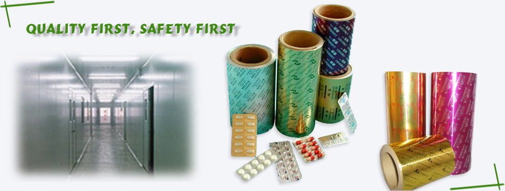 OPA / Al / VC Pharmaceutical Blister Packaging Materials Tropical Aluminum Blister Foil