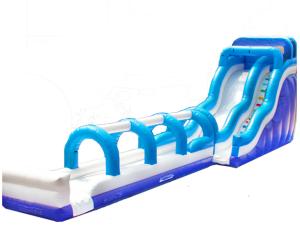 China Aldult Ceommercial Grade Inflatable Large Water Slides With Pool wholesale