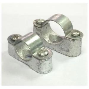 China Hot Galvanized 25mm Metal Conduit Saddles Alkali Resistance Bending Process wholesale