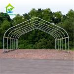 26ft Width Single Span Pipe Framed Greenhouse Anti UV Film High Tunnel