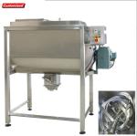 Heating Powder Blending Equipment Variable Speed Control Small Ribbon Mixer