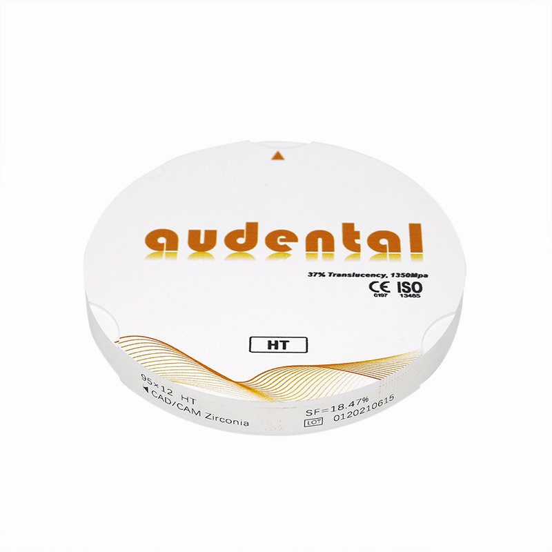 Dental Zirconium Blank White 37% High Translucency Zirconia Block