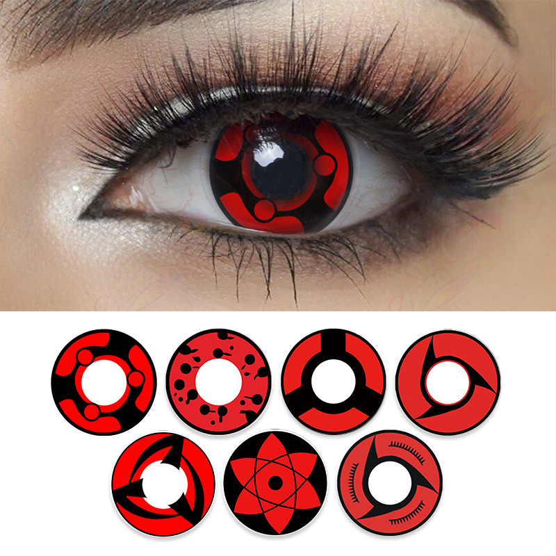 OEM Cosplay Contact Lens Soft Halloween Crazy Colored 40% Water content