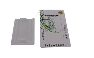 China White Custom Cardboard Paper Card 200+200gsm With Blister wholesale