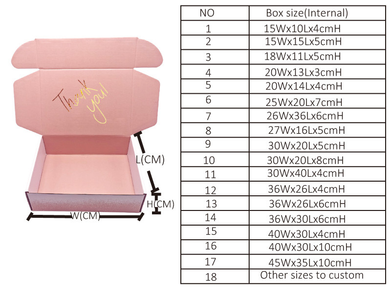 Corrugated Packaging Boxes Double Side Printed For Cloth And Garment
