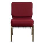 Customized Cushioned Church Chairs Iron Frame Comfortable Church Chairs