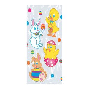 China Assorted Plastic Easter Pattern Cellophane Party Bags wholesale