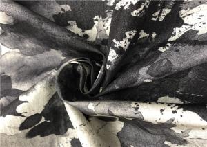 China Splash - Ink Graphic Print Fabric , Super Soft Touch Graphic Upholstery Fabric wholesale