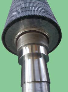 China Electrical Heating Hard Chrome Corrugated Roller wholesale