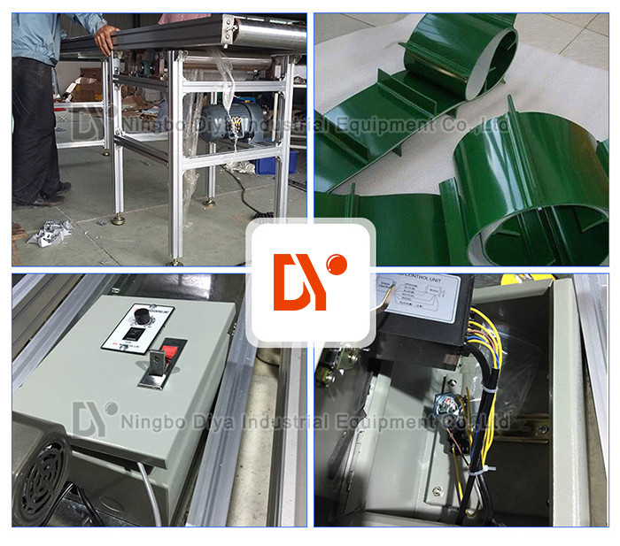 Double Layer Conveyor Belt Production Line , Aluminium Automatic Assembly Line