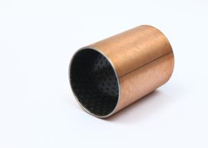 China Cylinder Thrust Pad Self Lubricating Flanged Sleeve Bearing PTFE DIN 1494 wholesale