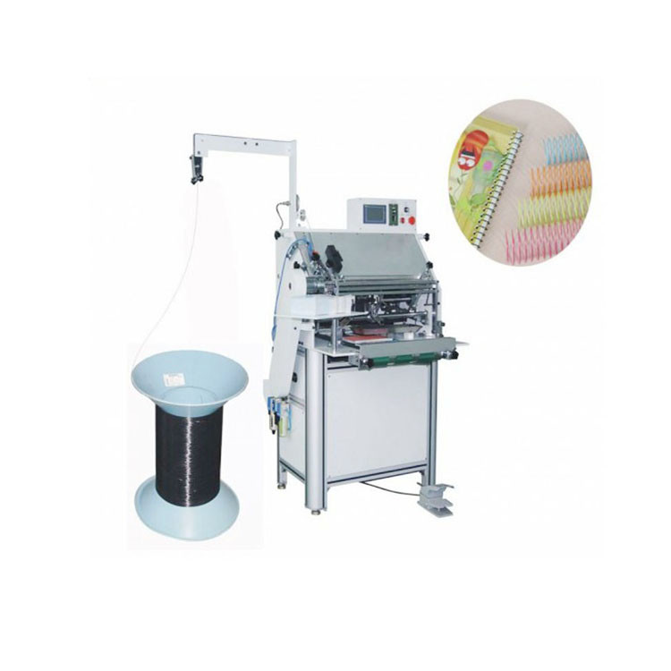 1/4'' Wire Single Plastic Spiral Coil Forming Machine Max Binding W450mm For Book