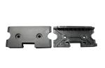 Mercerizing Machine Carbon Fiber Slider , Black Chain Lubricating Board