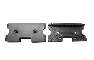 China Mercerizing Machine Carbon Fiber Slider , Black Chain Lubricating Board wholesale