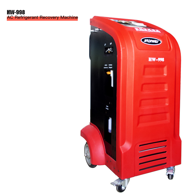 1000W Gas R410a Portable AC Recovery Machine Report Printing Function