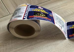 China Glossy self-adhesive paper packaging sticker label manufacturer wholesale
