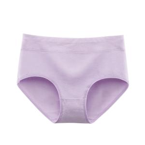 China Soft Women Cotton Panties Breathable Full Brief With Lingerie Tape wholesale