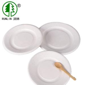 China 10in Compostable Eco Friendly Dishes Disposable Plates Made From Sugarcane wholesale