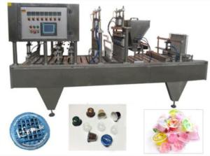 China Liner Type 6 Lane 100g Automatic Cup Coffee Capsule Sealing Machine NC-4 wholesale
