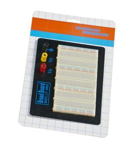 China Black Plate Solderless Breadboard Projects 1100 Points Plastic Housing wholesale