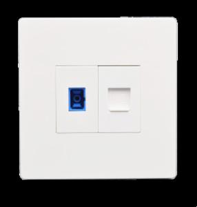 China Ultra-low Latency LC/SC Sockets 86 * 86 Mm With Photonic Crystal Fibers wholesale