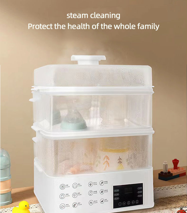 Factory Directly Smart Egg Boiler Food Steamer Multi-functional Home Use Egg Cooker Steamer Pot