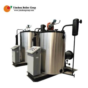 China Yinchen Brand Tubular 2 Ton Oil Gas Vertical Steam Boiler For Hotel Laundry wholesale