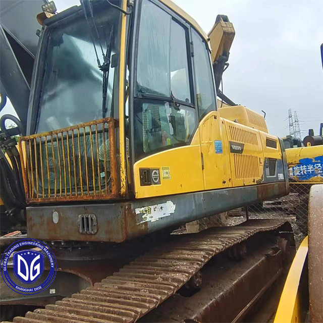 Original Used Volvo EC480 48Ton Crawler Excavator Noise Reduction Technology