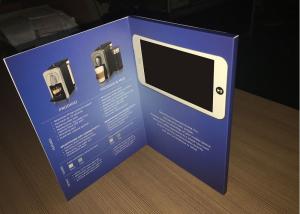 China Folded Interactive Video Box Mailer For Wedding Party Festival Greetings wholesale