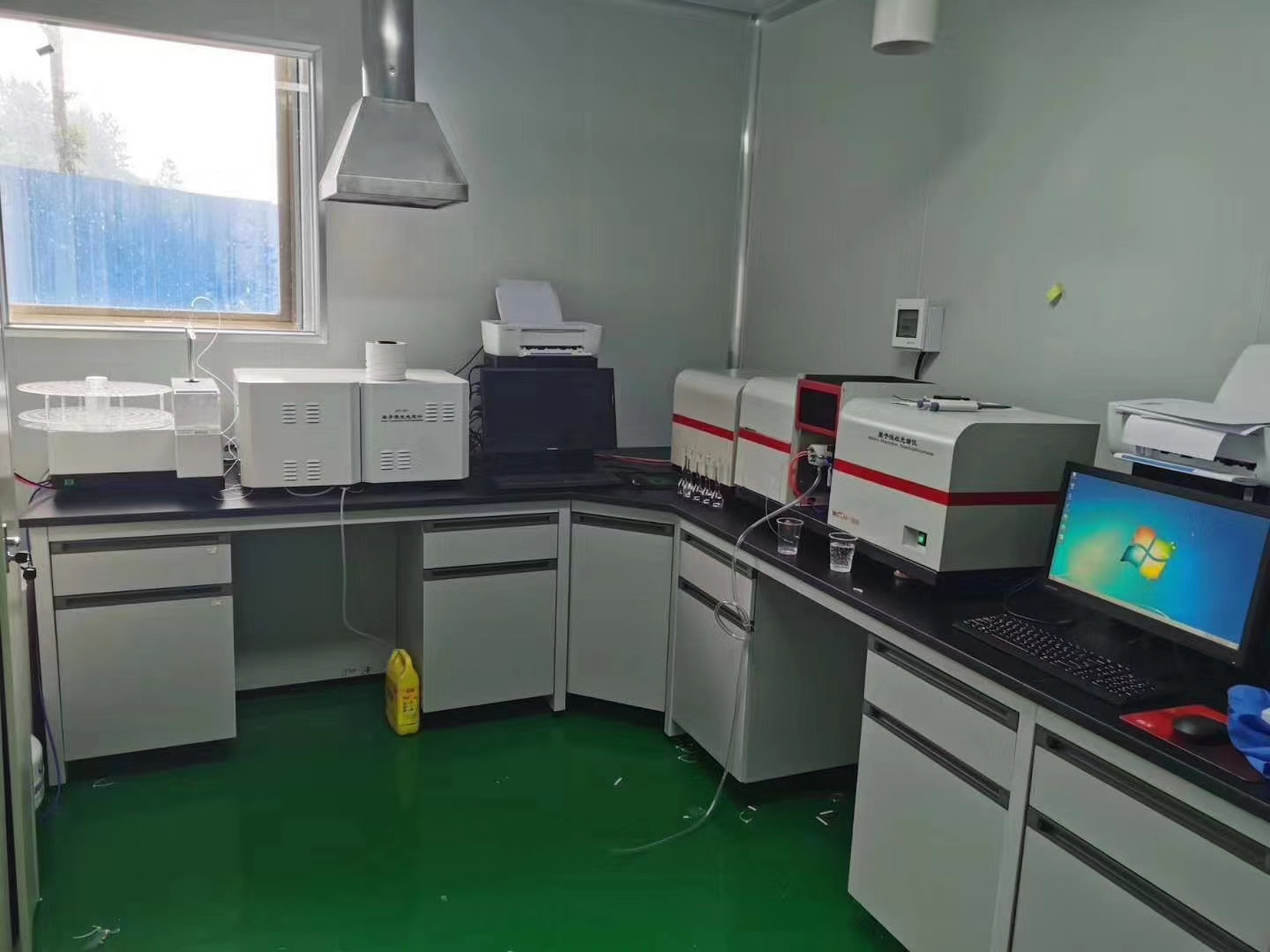 Macylab Three Lights Manually Flame Atomic Spectrometer Hydride Generator Device