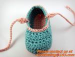 Newborn baby girl shoes crochet baby shoes infant sandals crochet kids sliper,