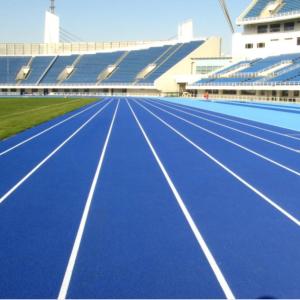 China Blue Jogging IAAF Running Track Field Material EPDM Colour Rubber Granules wholesale