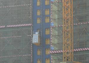 China Twin Cage Transport TUV 2000KG Passenger And Material Hoist wholesale