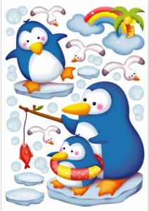 China PVC Cartoon Childrens Wall Stickers Decorative wholesale