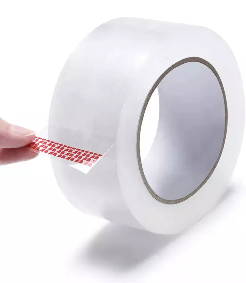 Bopp Packing Tape Waterproof Transfer Opp Bopp Film Strong Clear Adhesive Tape Jumbo Roll