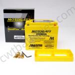 Activated ATV MOTOBATT MBTX20U Quadflex Battery 12V 21Ah AGM Recreational