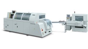 China 4 Clamps Book Binding Equipment 2000c/h Touch Screen Control wholesale