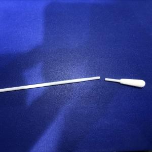 China Disposable Collection 15cm Sterile Nylon Flocked Swab wholesale
