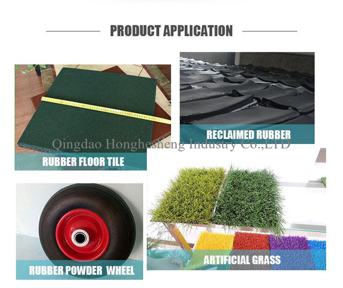Crumb Rubber Tile Making Machine Interlocking With 50T Mold Closing Force