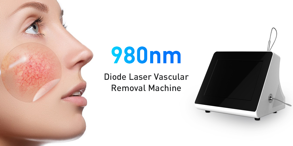 980nm Medical Diode Laser Spider Vein Removal Vascular Removal 980 nm laser Machine