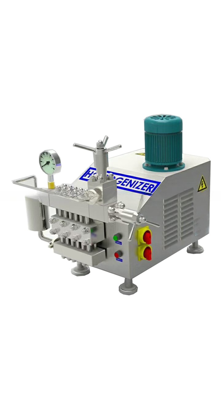 Customized Capacity 25L/H Milk Homogenizer for Processing Types and Milk in Laboratory
