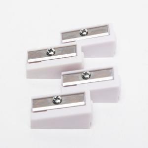 China white Transparent 13mm 65Mn 1 Hole Pencil Sharpener PS wholesale