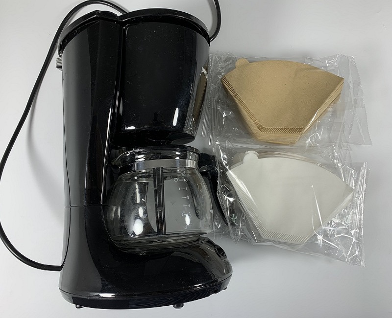 Disposable Cone Shaped Coffee Filter Paper #4 100pc One Bag 12.5x16.5 Cm Size